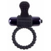 Inel cu Vibrații Fantasy C-Ringz Silicon Negru Thumb 1
