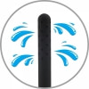 Irigatorul Versatil Pentru Zone Intime Negru Thumb 2