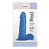 Dildo Jelly Real Rapture 16.5cm Albastru Thumb 1