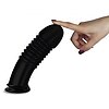 Dildo King-Sized Anal Bumper Negru Thumb 2