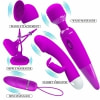 Kit Purple Desire 4 Piese Vibratoare Pentru Stimulare Variată Mov Thumb 2