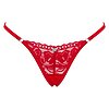 Chilot Obsessive Lacelove Thong Rosu XS-S