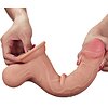 Lovetoy 24.5cm Sliding Skin – Dong Realist cu Testicule Thumb 3