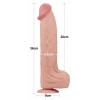 Lovetoy Dual Layer 36 cm Piele Moale și Miez Ferm Thumb 1