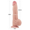 Lovetoy Realist Dual Layer 29 cm – Ventuză Puternică Thumb 1