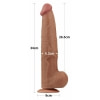 LoveToy Sliding Skin – Dildo Realist 34 cm Thumb 1
