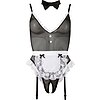 Maid Costume Cottelli Collection Negru M