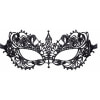 Masca Brodată Elegantă Cottelli Collection Unisize Negru Thumb 2