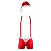 Costum Obsessive Mr Claus Rosu S-M