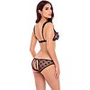 Set Rene Rofe Naughty Knickers Negru S-M Thumb 1
