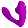 Nauty Stimulare Dublă 10 Vibrații Vaginale 7 Pulsații Clitoris Roz Thumb 5