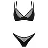 Set Obsessive Nesari 2 Piese Negru XS-S