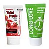 Pachet Gel Ejaculare Precoce Long Love 50ml + Lubrifiant Sex Oral Căpșuni 100ml