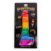 Dildo Rainbow Lover 7 Inch Multicolor Thumb 1