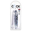 Dildo King Penis 6 Inch Clear Transparent Thumb 3