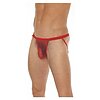 Chilot Amorable Transparent Jockstrap Roșu S-L