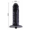 Vibrator Realistic Bigger Joy Inflatable Negru Thumb 2