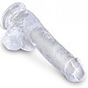 Dildo Realistic Cu Testicule Transparent Thumb 2