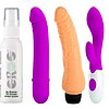 Pachet Extaz Total: 3 Vibratoare + Igienă