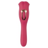 Oral Fun L – Vibrator 2 în 1, 10 Moduri, Reîncărcabil Roz Thumb 3