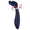 Vibrator Cuplu Partner Multifun 3 Albastru Thumb 5