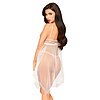 Babydoll Penthouse Kinslee Alb S-M Thumb 1