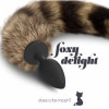Crushious Foxy Delight Plug Anal cu Coadă 30 cm Negru Thumb 3