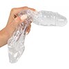 Prelungitor Crystal Skin Penis Sleeve Transparent Thumb 4
