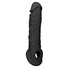 Prelungitor Penis Sleeve RealRock 21cm Negru Thumb 2