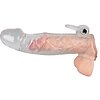 Prelungitor Penis Vibrator Crystal Skin Transparent Thumb 5