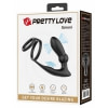 Pretty Love Emoni Inel Vibrator Reîncărcabil 12 Moduri Negru Thumb 7