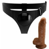 Pretty Love Michael – Ham Ajustabil cu Dildo Realist 20cm Maro Thumb 3