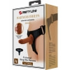 Pretty Love Michael – Ham Ajustabil cu Dildo Realist 20cm Maro Thumb 6