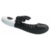 Pretty Love Naughty Bunny – Dublu Stimulator, 30 Moduri Negru Thumb 5