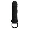 Prelungitor Penis Pretty Love With Ball Strap Negru Thumb 4