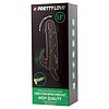 Prelungitor Pretty Love Penis Sleeve With Ball Strap Negru Thumb 3