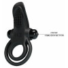 Pretty Love Vibrant Penis Ring Negru Thumb 5