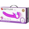 Pretty Love Zanini Vibrant Reîncărcabil Strapless Strap‑On Mov Thumb 8