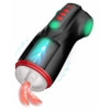 Raven Masturbator Automat Reîncărcabil cu Sucțiune și Vibrații Negru Thumb 2