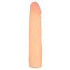Dildo Realistic White Flexible Spine