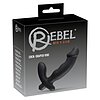 Stimulator Prostata Rebel Penis-Shaped Negru Thumb 2