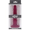 Ribbed Dong 6 Inch Rosu Thumb 5