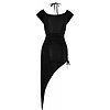 Rochie Cottelli Collection Ruffles Negru S Thumb 1