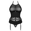 Corset Obsessive Serafia Negru XL-2XL