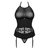 Corset Obsessive Serafia Negru XL-2XL