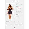 Chemise Obsessive Serena Love Negru XL-2XL Thumb 4