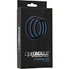 Set 3 Inele Penis OptiMALE C-Ring Thin Negru Thumb 1