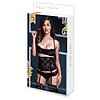 Set Baci Lacy Cincher Panty Negru XL-2XL Thumb 2