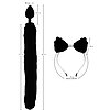 Set Bad Kitty Pet Play Plug And Ears Negru Thumb 5