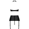 Set Din Piele Passion Nancy Negru L-XL Thumb 1